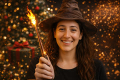 Real Fireball Shooting Magic Wand - Incendio Wizard Spell Prop | Topmonds